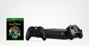 Lire la suite à propos de l’article Vente Flash Xbox One X + deuxième manette noire + Sea of Thieves à 499,00€ !