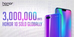 Lire la suite à propos de l’article Honor 10 : 3 millions d’unités expédiées en moins de deux mois !