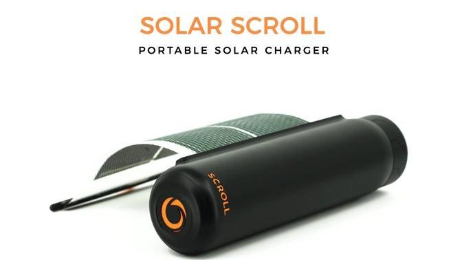 Lire la suite à propos de l’article SOUL Solar Scroll : un chargeur solaire enroulable pour votre smartphone