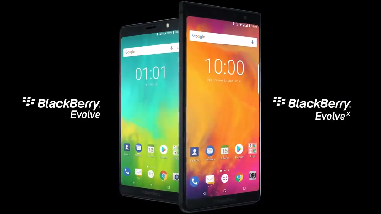 You are currently viewing BlackBerry annonce le Evolve & Evolve X