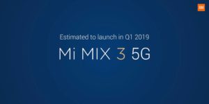 Lire la suite à propos de l’article Le Xiaomi Mi MIX 3 5G sera propulsé par le Snapdragon 855