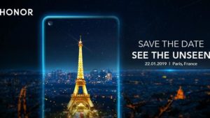 Lire la suite à propos de l’article Honor tease l’annonce d’un nouveau smartphone le 22 janvier 2019
