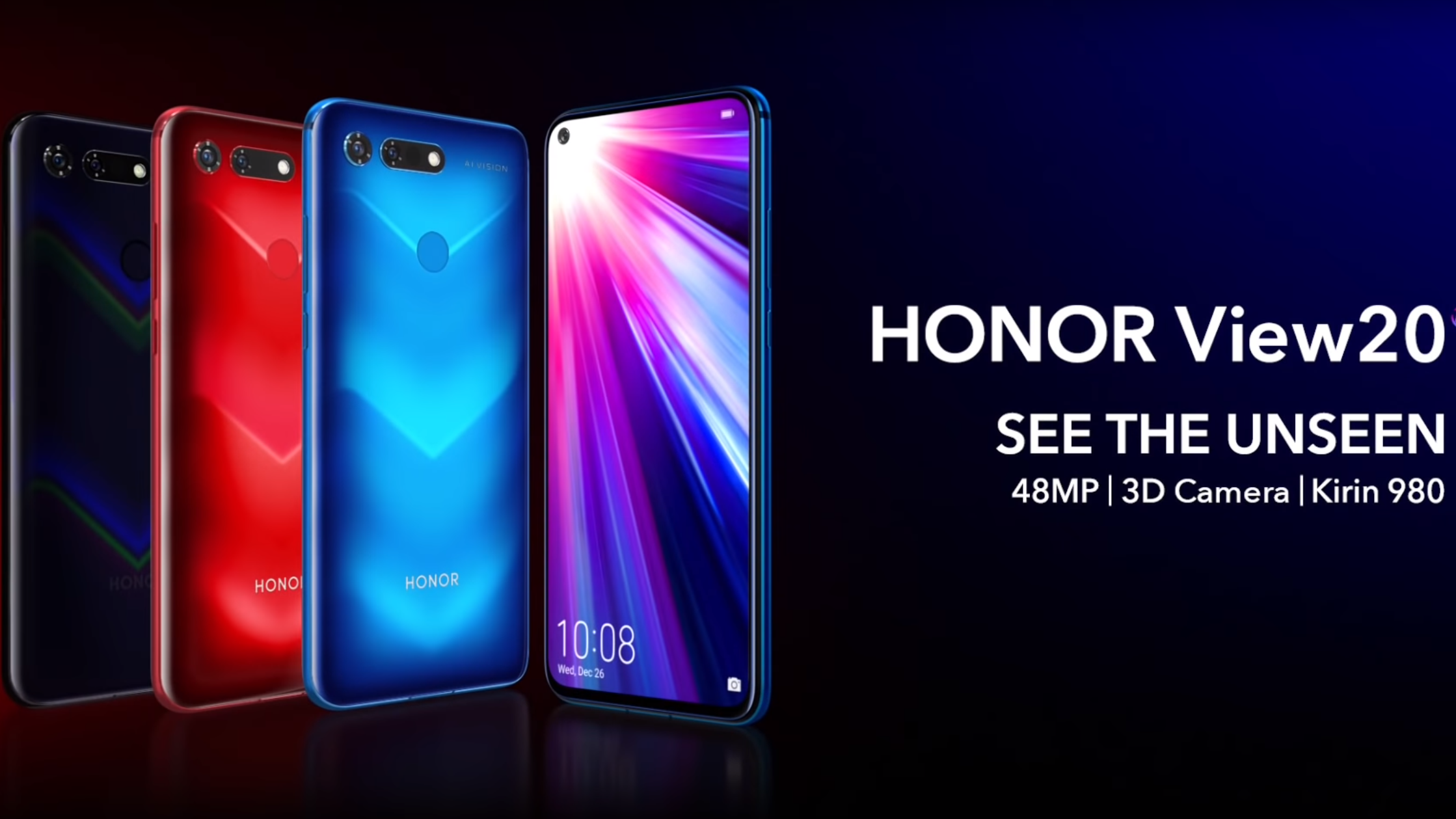 You are currently viewing Vidéo officielle de présentation du Honor View 20