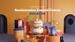 Lire la suite à propos de l’article Anniversaire Xiaomi France du 22 au 26 Mai 2019 avec plein de promos !