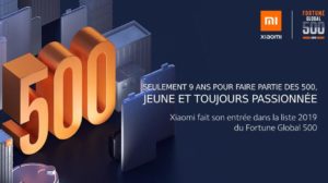 Lire la suite à propos de l’article Xiaomi intègre le classement Fortune Global 500
