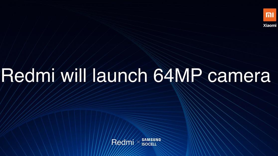Lire la suite à propos de l’article Redmi confirme le capteur 64 Mpx qui équipera son prochain smartphone