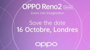 Lire la suite à propos de l’article OPPO Reno 2 : annonce le 16 octobre 2019
