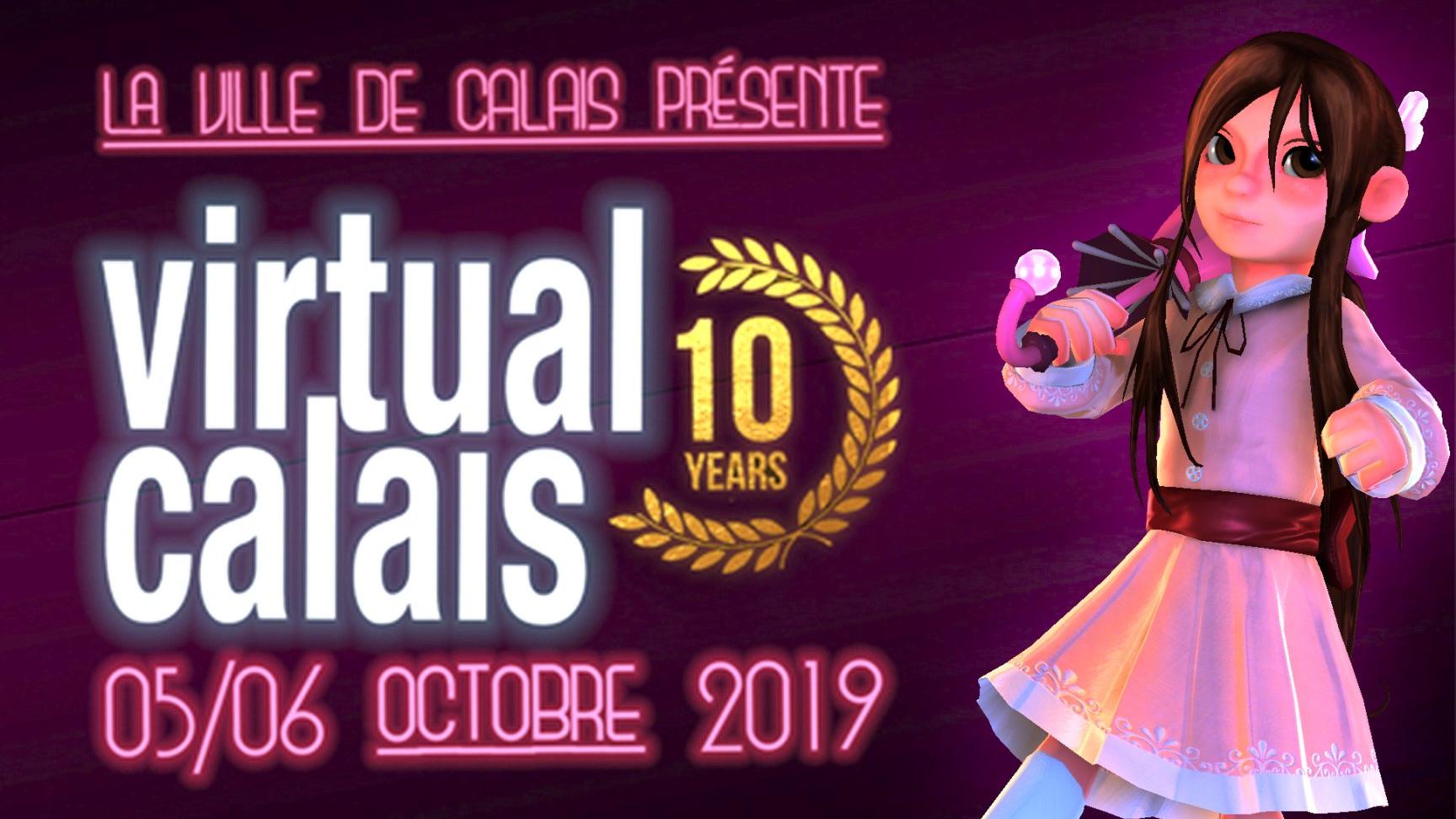 You are currently viewing VIRTUAL CALAIS : le 5 & 6 octobre 2019  – Salon du Jeu Vidéo / Cosplay / Pop Culture