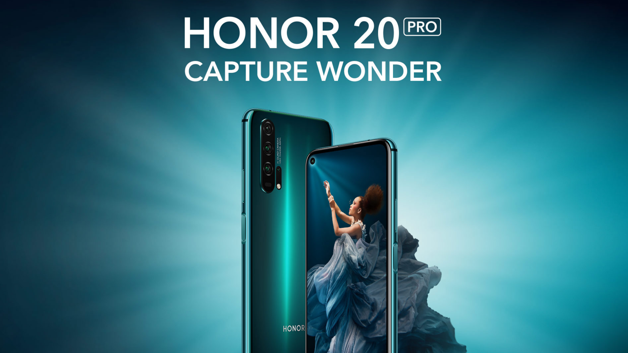 Lire la suite à propos de l’article HONOR 20 Pro : bientôt disponible en couleur Phantom Blue !