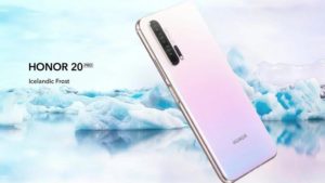Lire la suite à propos de l’article HONOR 20 Pro : maintenant disponible en couleur Icelandic Frost !