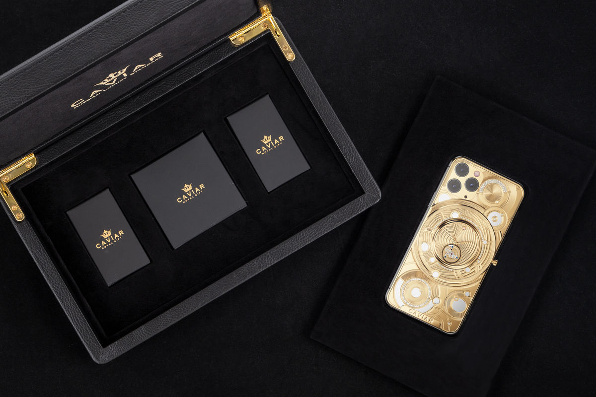 Lire la suite à propos de l’article Caviar iPhone Solarius : un iPhone 11 Pro en Or 18 carats !
