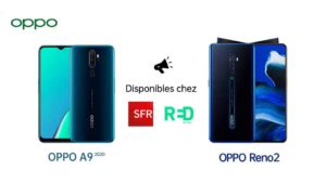 Lire la suite à propos de l’article OPPO A9 2020 et OPPO Reno2 disponibles chez SFR.fr et REDbySFR