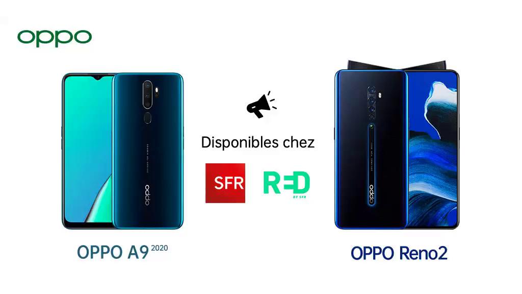 You are currently viewing OPPO A9 2020 et OPPO Reno2 disponibles chez SFR.fr et REDbySFR
