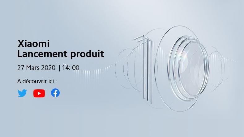 Lire la suite à propos de l’article Xiaomi Mi 10 et Mi 10 Pro : lancement Européen en direct le 27 Mars 2020
