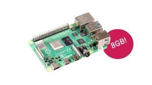 Lire la suite à propos de l’article Raspberry Pi 4 : maintenant disponible avec 8 Go de RAM