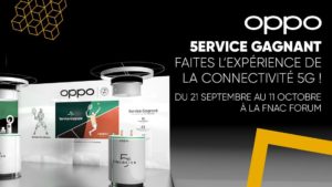 Lire la suite à propos de l’article OPPO 5G DIMENSION : vivez des expériences 5G à la FNAC du Forum des Halles