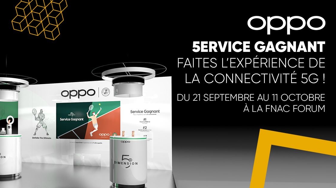 Lire la suite à propos de l’article OPPO 5G DIMENSION : vivez des expériences 5G à la FNAC du Forum des Halles