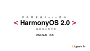 Lire la suite à propos de l’article HarmonyOS 2.0 pour smartphone : Huawei donne rendez-vous aux développeurs