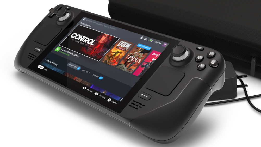Lire la suite à propos de l’article La console portable Steam Deck de Valve sera compatible avec Windows 11