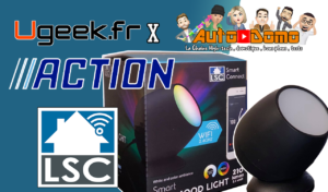 Lire la suite à propos de l’article Nouveau produit chez Action :  le Spot intérieur MOODLIGHT Connecté