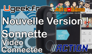 Lire la suite à propos de l’article Une sonnette vidéo connectée LSC Smart Connect vendue pas cher chez Action