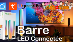 Lire la suite à propos de l’article Barre LED connectée, donnez du mordant à vos écrans !