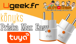 Lire la suite à propos de l’article Konyks Priska Max Easy FR, la prise wifi mais pas que !