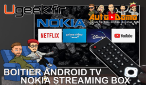 Lire la suite à propos de l’article Nokia Streaming Box 8000 : une box Android TV complète !