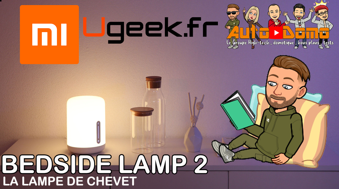 Lire la suite à propos de l’article Xiaomi Bedside Lamp 2, la lampe de chevet connectée compatible Google et Alexa