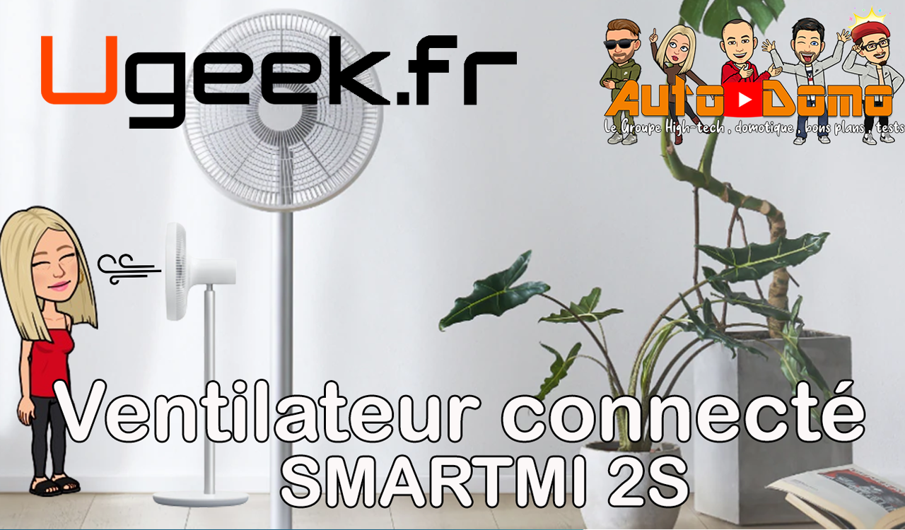Lire la suite à propos de l’article Ventilateur Smartmi 2s, le ventilateur connecté sur batterie