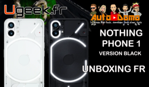 Lire la suite à propos de l’article Nothing Phone (1) : UNBOXING de la version Noire