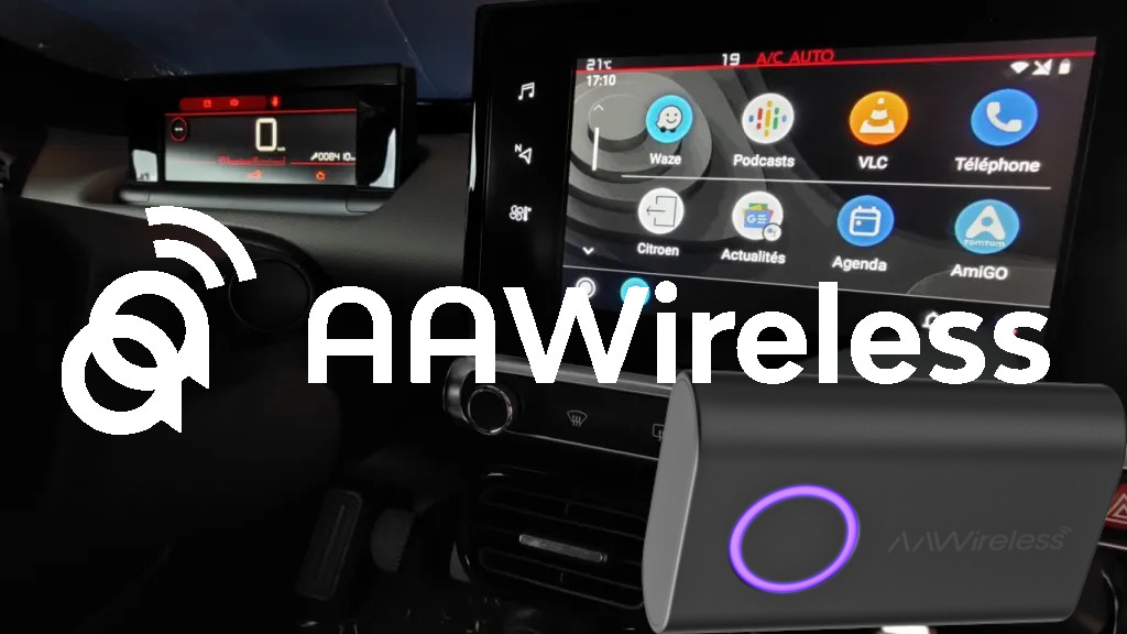 AAWireless 2 annoncé au CES 2024 le boitier Android Auto sans fil évolue ! Ugeek