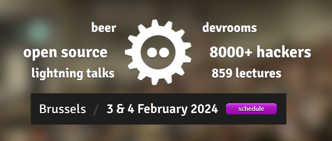 Informations sur le FOSDEM 2024