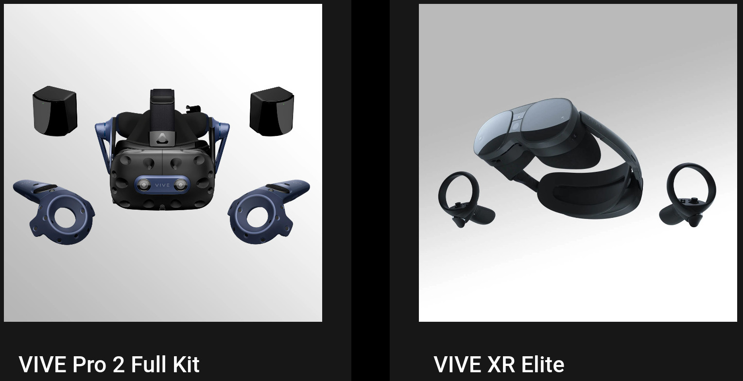 HTC VIVE PRO 2 x XR ELITE
