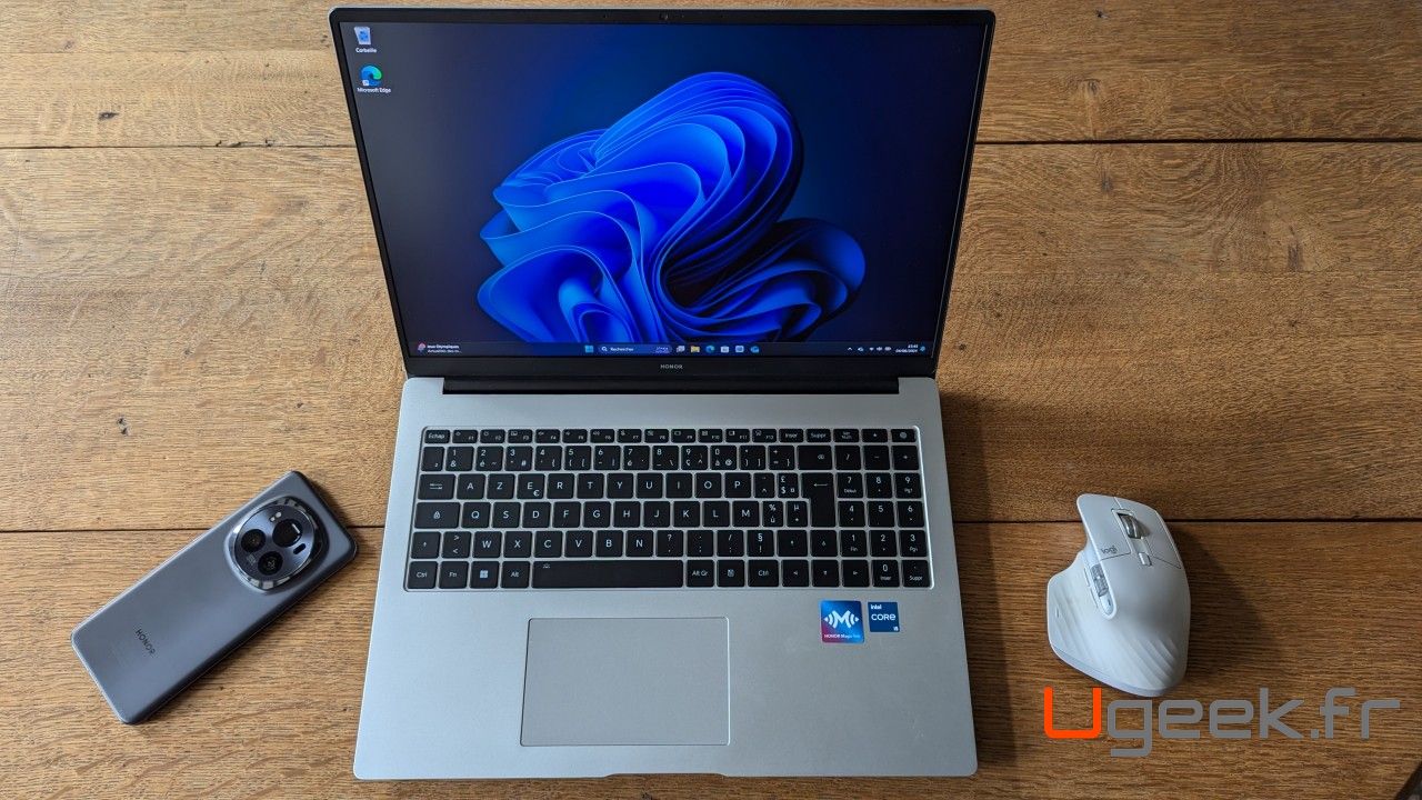 HONOR MagicBook X 16 vue d'ensemble