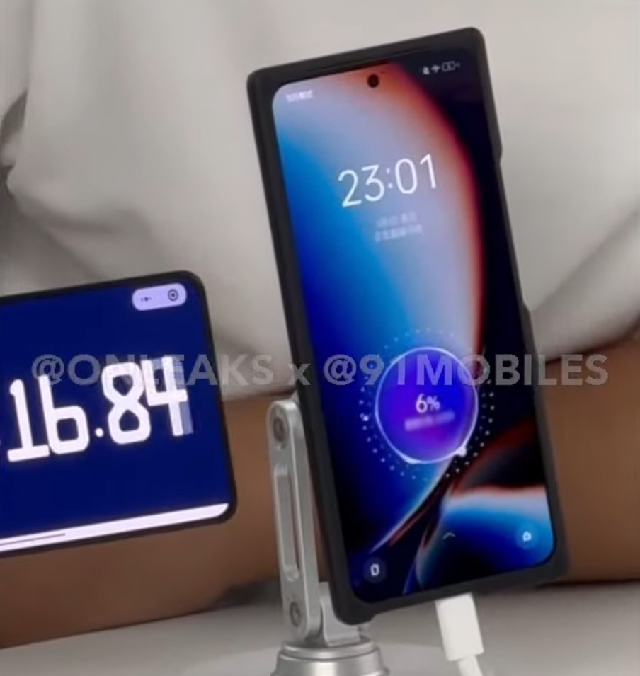 Realme 300W technology on prototype