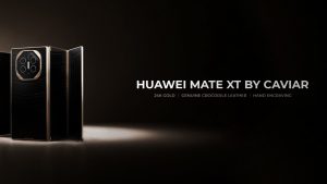 Lire la suite à propos de l’article Caviar propose le Huawei Mate XT Ultimate couvert d’Or 24 Carats