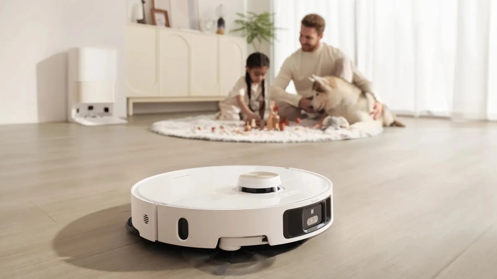 Dreame L40 Ultra en famille