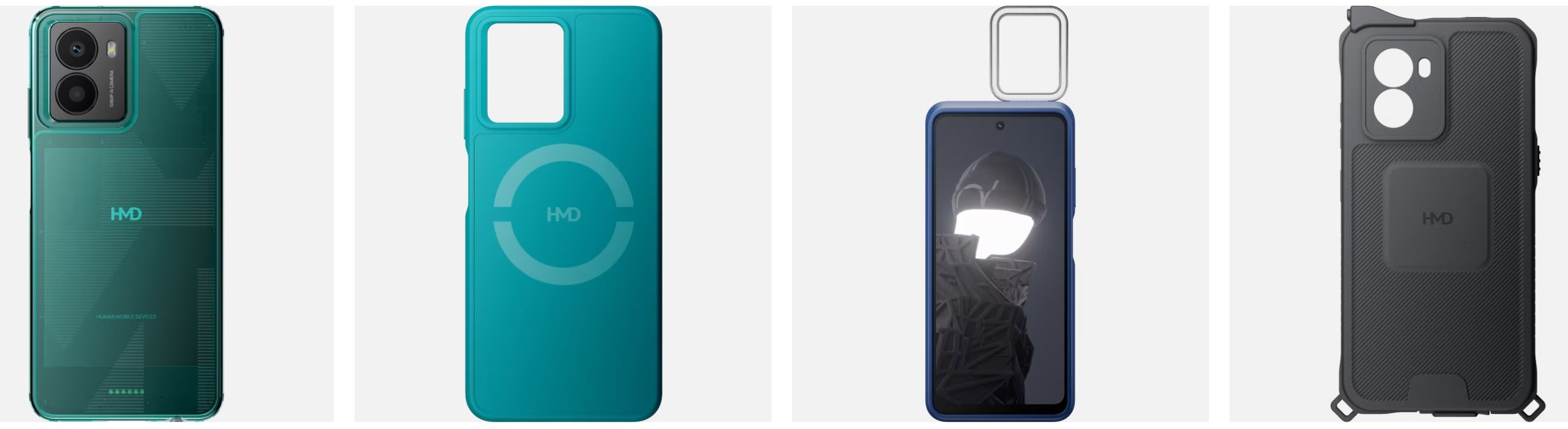 Les coques accessories du HMD Fusion