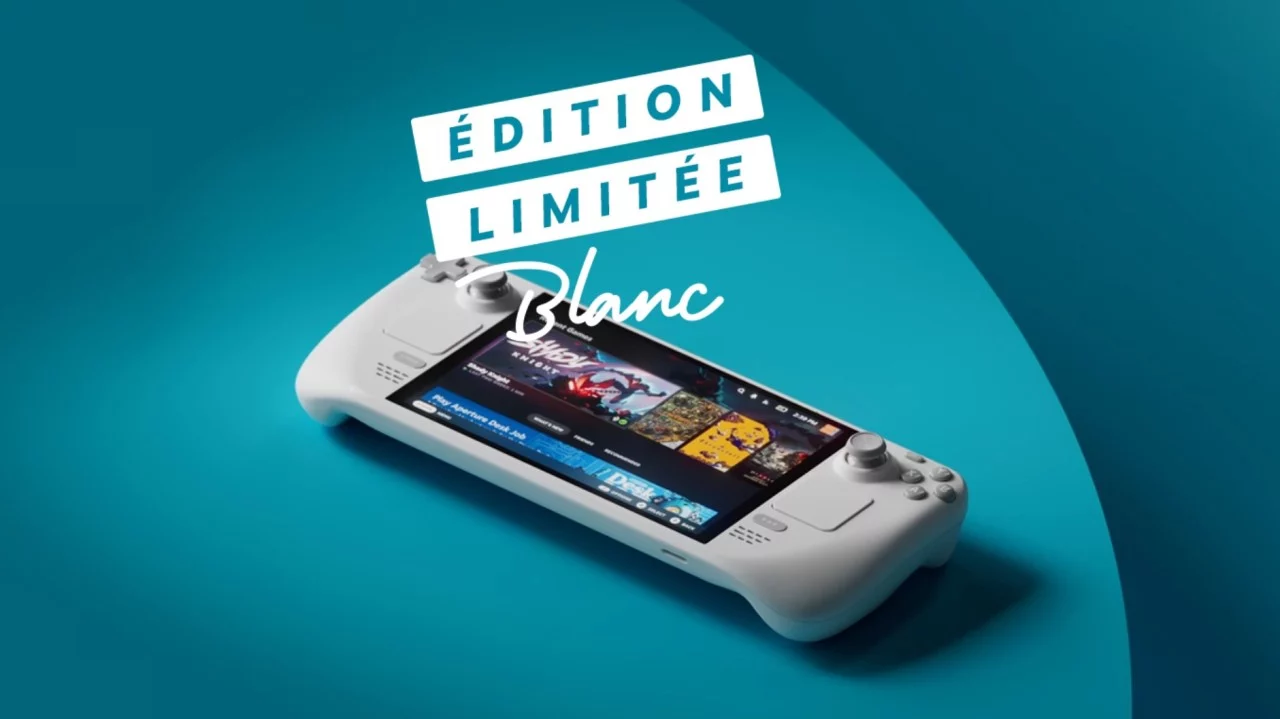 Lire la suite à propos de l’article Steam Deck OLED blanc : attention, édition limitée !