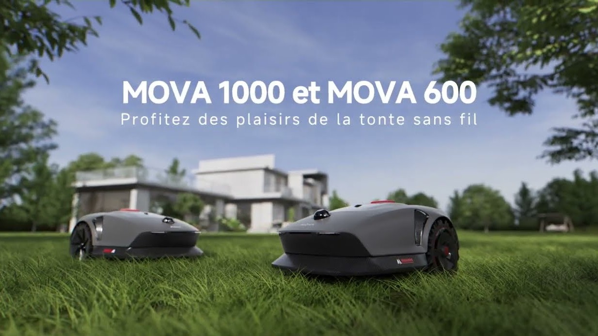 Lire la suite à propos de l’article MOVA 600 et MOVA 1000 : des robots tondeuses plus abordables