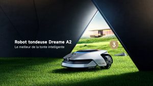 Lire la suite à propos de l’article Dreame A2 : le robot tondeuse devient encore plus intelligent !