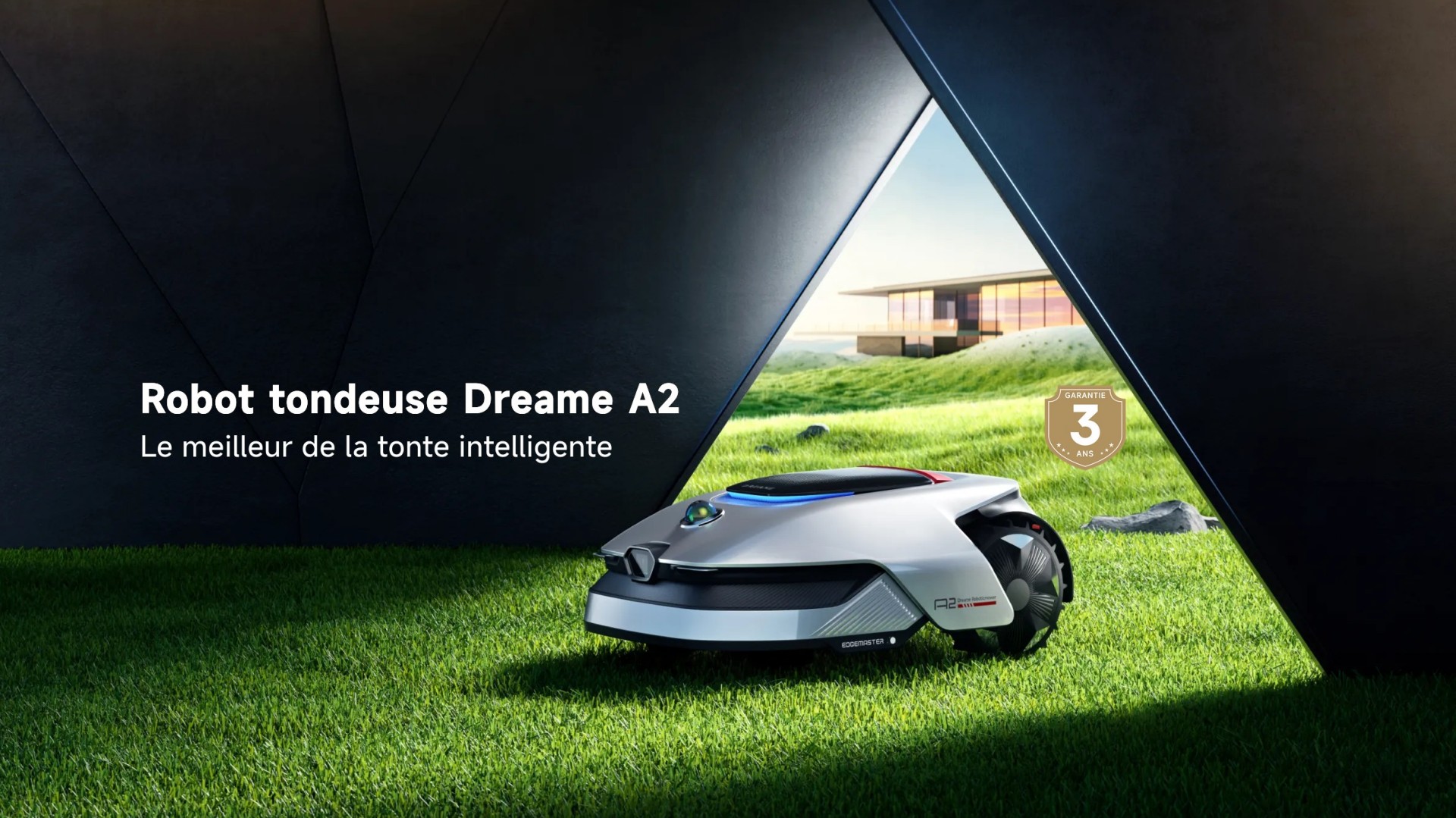 Lire la suite à propos de l’article Dreame A2 : le robot tondeuse devient encore plus intelligent !