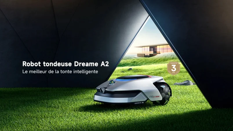 Lire la suite à propos de l’article Dreame A2 : le robot tondeuse devient encore plus intelligent !