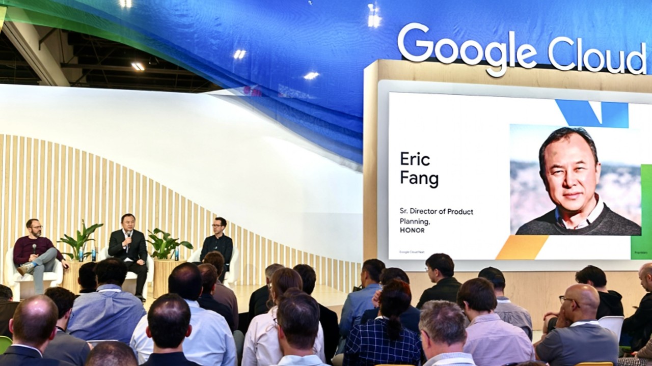 Eric Fang, Senior Director of Product Planning chez HONOR lors de la conférence Google Cloud 2025