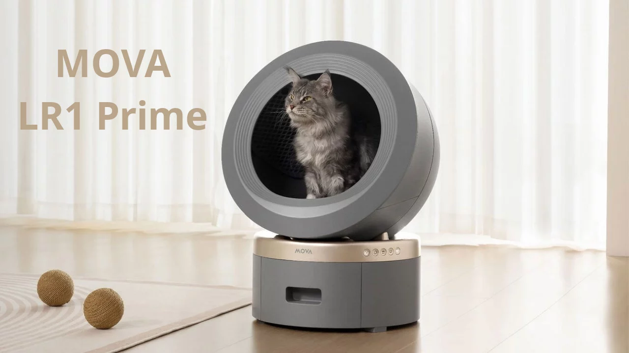 Lire la suite à propos de l’article MOVA se lance dans la litière automatique avec la LR10 Prime