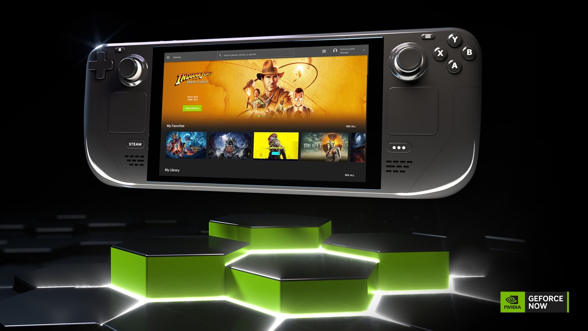 You are currently viewing NVidia lance GeForce Now sur Steam Deck
