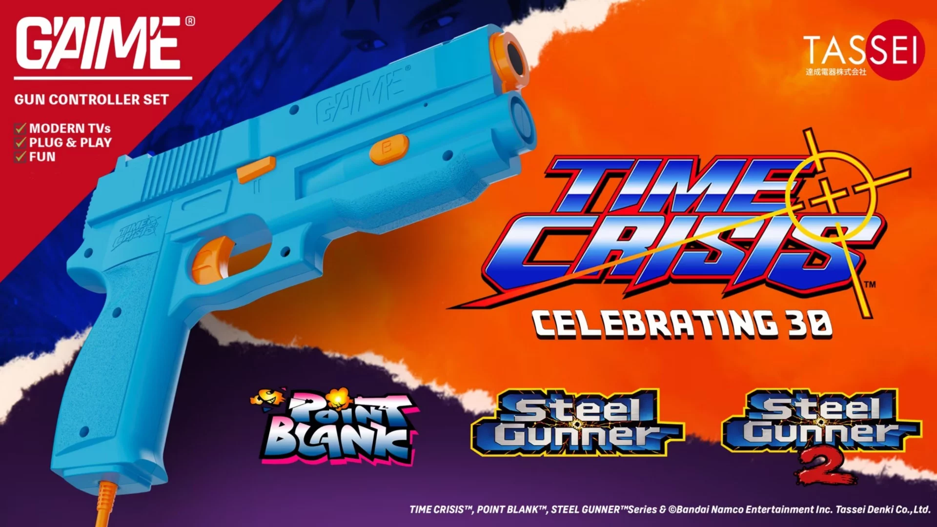 Lire la suite à propos de l’article G’AIM’E : la renaissance du light‑gun avec Time Crisis