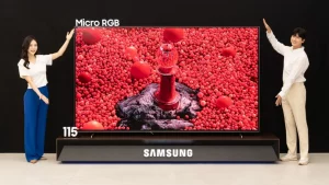 Lire la suite à propos de l’article Samsung dévoile le Micro RGB avec un écran géant ultra-haut de gamme