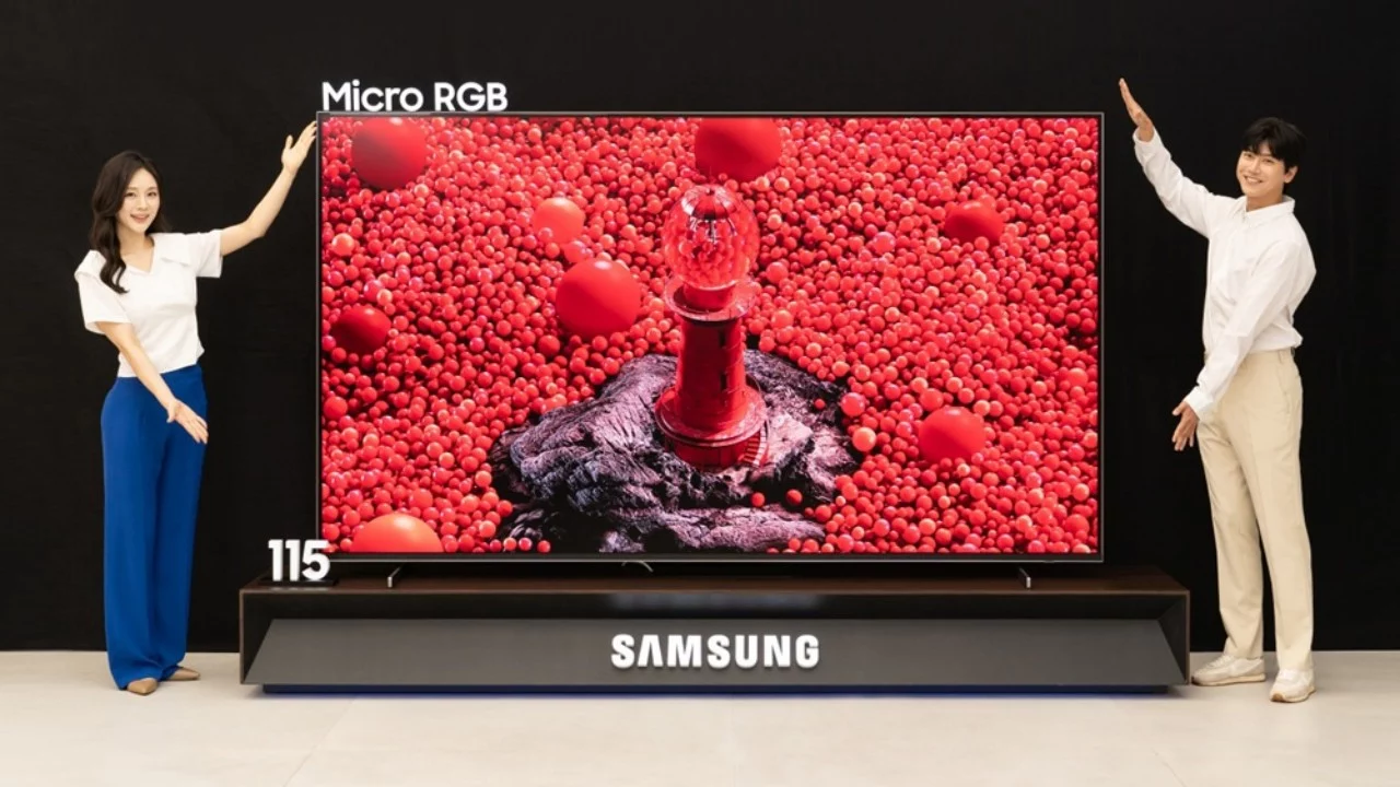 Lire la suite à propos de l’article Samsung dévoile le Micro RGB avec un écran géant ultra-haut de gamme